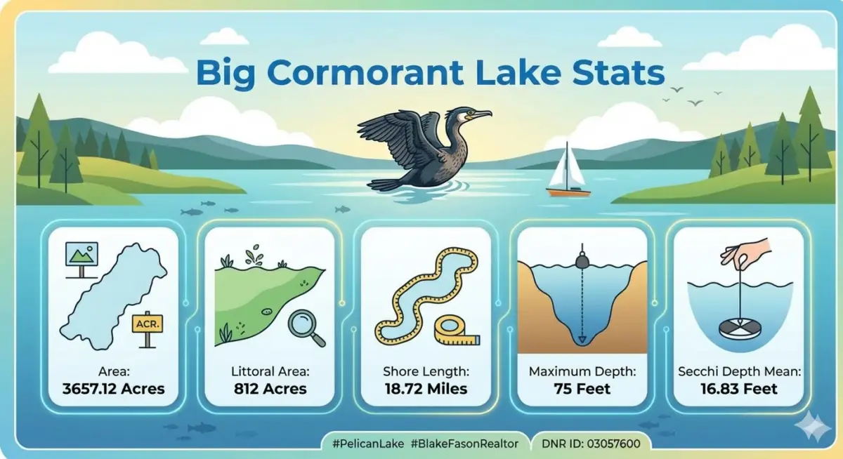 Big Cormorant Lake. 03057600 Blake Fason Realtor ,Real Estate Agent. Lakes Real Estate Agent