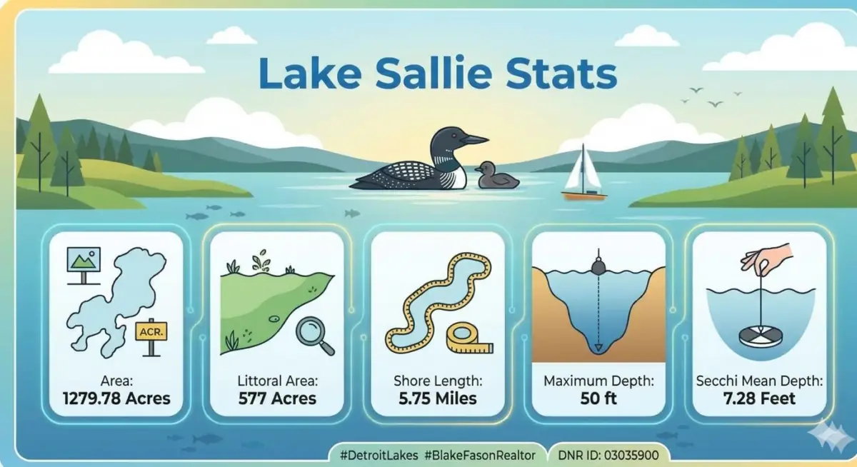 Lake Sallie Stats 03035900